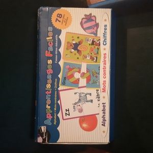 Apprentissages Faciles Casse-têtes Éducatifs Alphabet Mots contraires Chiffres